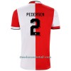 Camiseta de fútbol Feyenoord Rotterdam Marcus Pedersen 2 Primera Equipación 2021/22 - Hombre